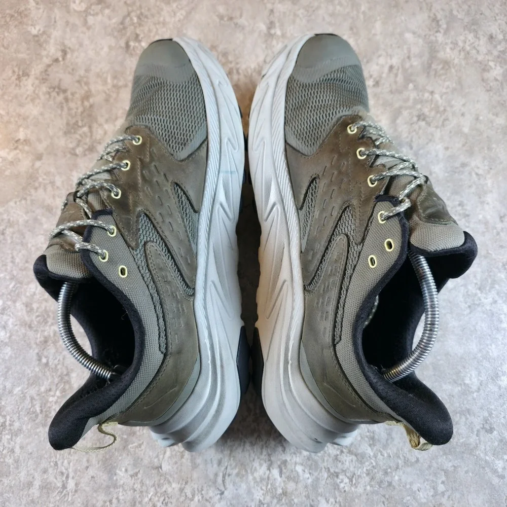 Size 12 Hoka One One Anacapa 2 GORE-TEX Low Olive Haze Hiking Shoes Boots GTX